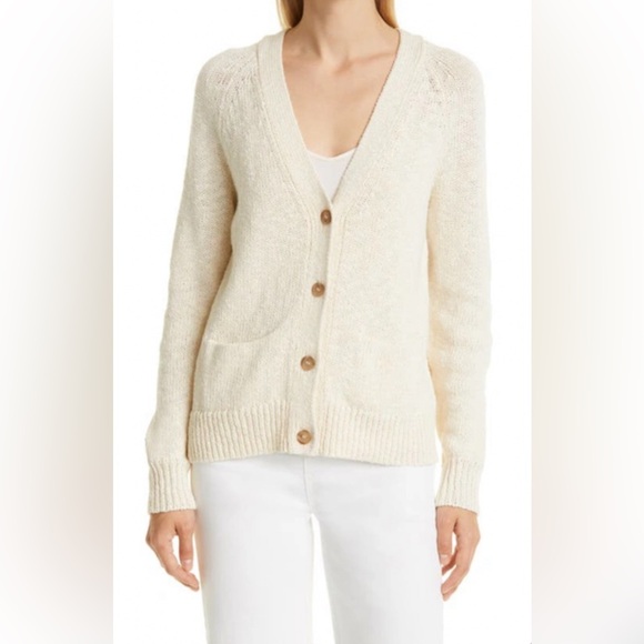 Jenni Kayne Stanford Cotton & Linen Cardigan.